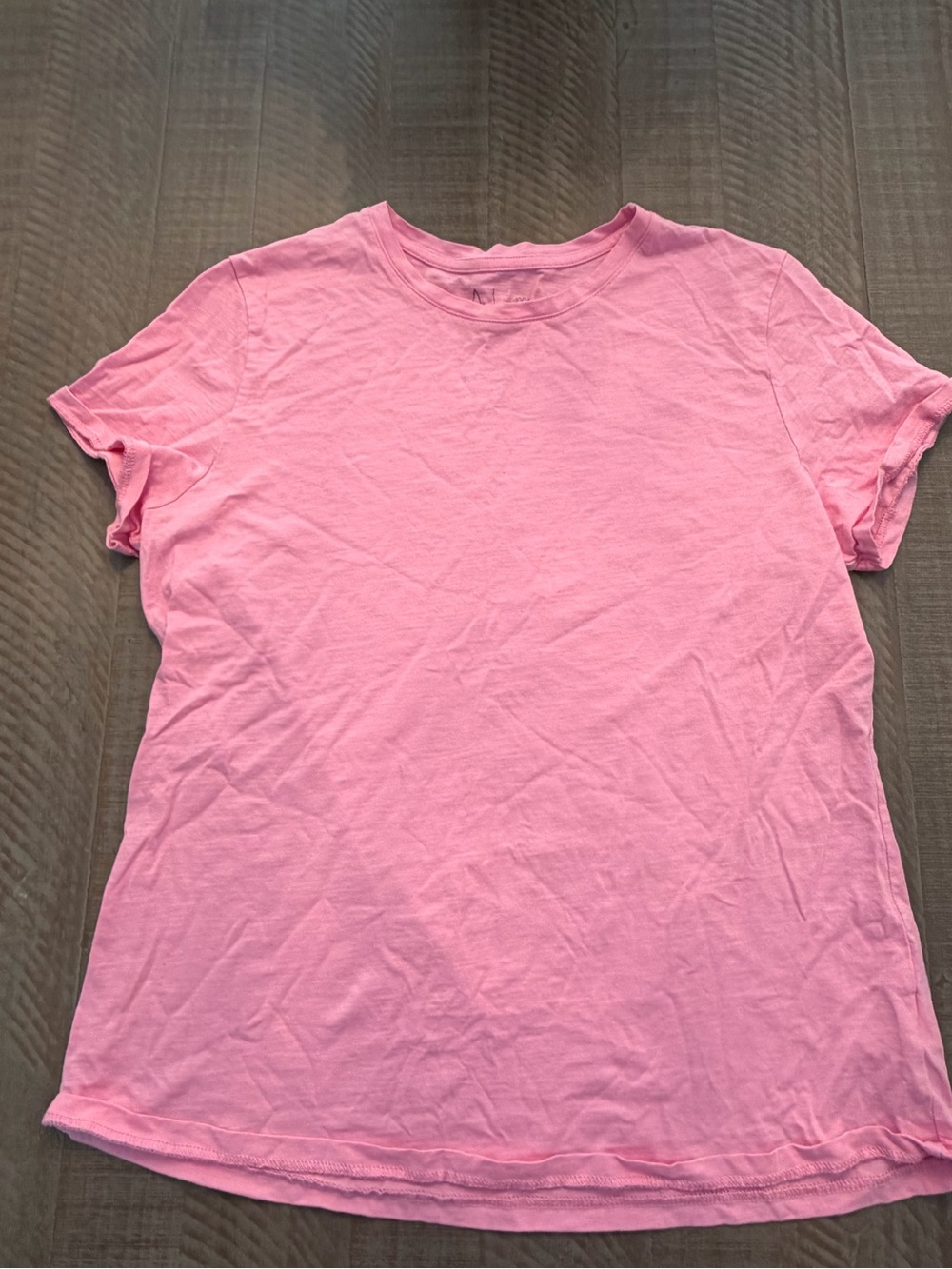 Jolie Pink Short Sleeve Crewneck Tee